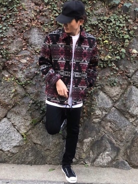 「RES DENIM（レスデニム）のアイテム」を使った、かっしーさん（メンズ・167cm）の秋コーディネート