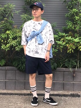 かっしーさん(メンズ・167cm)の夏コーディネート