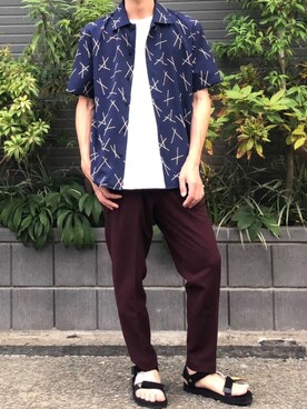 かっしーさん(メンズ・167cm)の夏コーディネート