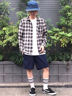 かっしーさん（メンズ・167cm）の夏コーディネート