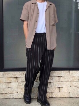 かっしーさん（メンズ・167cm）の夏コーディネート