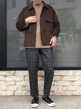 かっしーさん（メンズ・167cm）の冬コーディネート