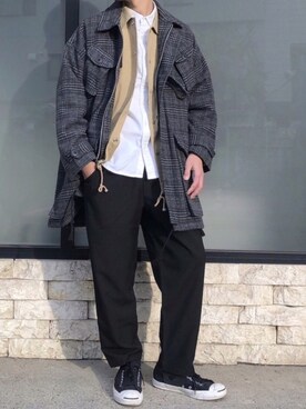 かっしーさん（メンズ・167cm）の冬コーディネート