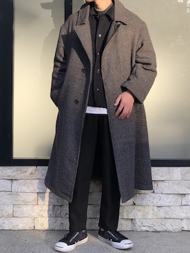 かっしーさん（メンズ・167cm）の冬コーディネート