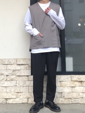 かっしーさん（メンズ・167cm）の春コーディネート