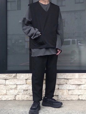 かっしーさん（メンズ・167cm）の春コーディネート