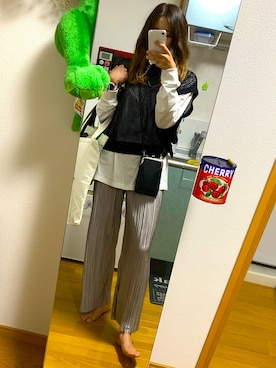 「アイテム（PC・スマホグッズ/家電）」を使った、KANAさん（レディース・167cm・20代）の春コーディネート