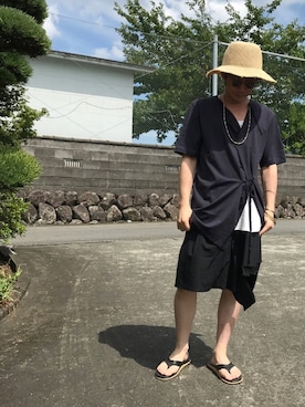 hiroshiさん（メンズ・163cm）の夏コーディネート