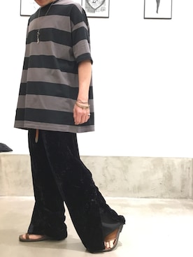 「0000（ゼロゼロゼロゼロ）のアイテム」を使った、hiroshiさん（メンズ・163cm）の夏コーディネート