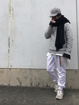 「VICTIM（ヴィクティム）のアイテム（キャップ）」を使った、hiroshiさん（メンズ・163cm）の冬コーディネート
