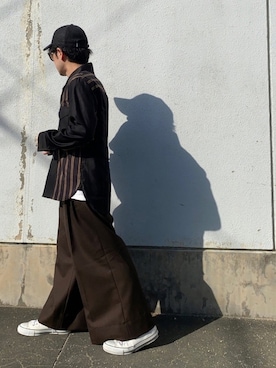 「FUTUR（フューチャー）のアイテム」を使った、hiroshiさん（メンズ・163cm）の秋コーディネート