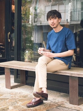 「COOLMAX」｜Juniyaさん（メンズ・184cm）の春コーディネート