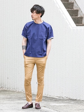 「URBAN RESEARCH」｜Juniyaさん（メンズ・184cm）の夏コーディネート