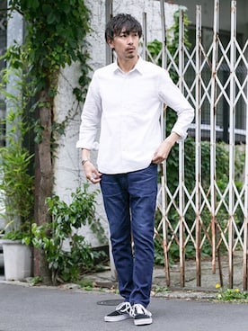 「COOLMAX」｜Juniyaさん（メンズ・184cm）の夏コーディネート