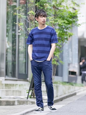 Juniyaさん（メンズ・184cm）の夏コーディネート