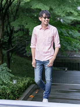 Juniyaさん（メンズ・184cm）の夏コーディネート