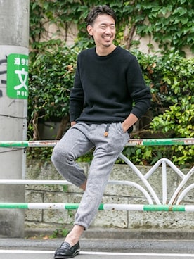 「グラミチ別注」｜Juniyaさん（メンズ・184cm）の夏コーディネート