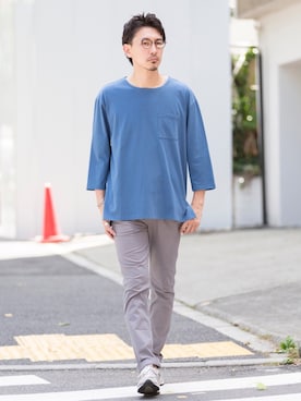 Juniyaさん（メンズ・184cm）の夏コーディネート