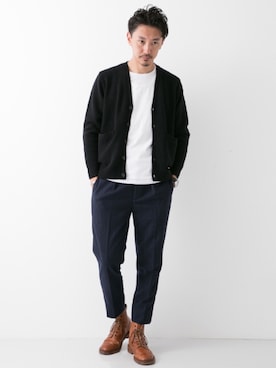 Juniyaさん（メンズ・184cm）の秋コーディネート