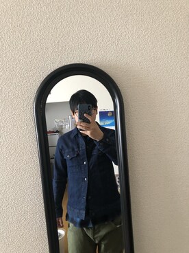 「grn（ジーアールエヌ）のアイテム（ジャケット/アウター）」を使った、ケントさん（メンズ・165cm）の冬コーディネート