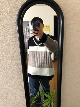 「YON（ヨン）のアイテム」を使った、ケントさん（メンズ・165cm）の春コーディネート