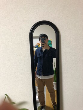 「grn（ジーアールエヌ）のアイテム（ジャケット/アウター）」を使った、ケントさん（メンズ・167cm）の春コーディネート