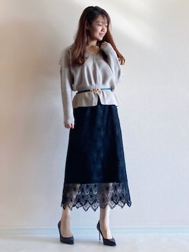 フェミママはるかんぼさん（レディース・155cm）の冬コーディネート