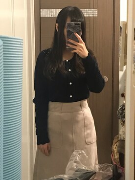 「LODISPOTTO（ロディスポット）のアイテム（ジャケット/アウター）」を使った、ナタリー(^^)さん（レディース・153cm）の秋コーディネート