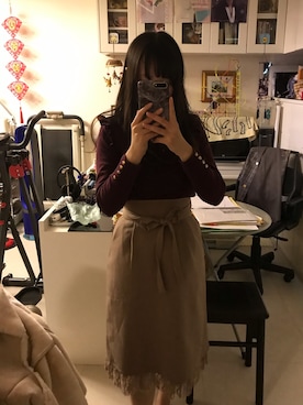 ナタリー(^^)さん（レディース・155cm）の冬コーディネート