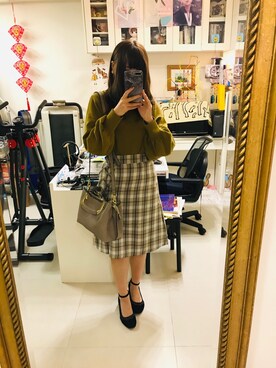 ナタリー(^^)さん（レディース・155cm）の冬コーディネート