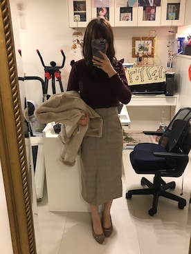 ナタリー(^^)さん（レディース・155cm）の冬コーディネート