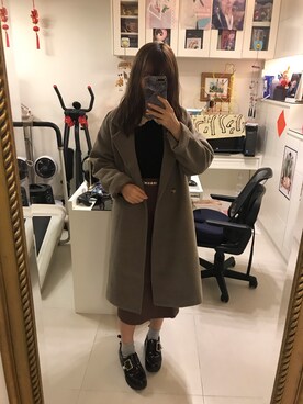 ナタリー(^^)さん(レディース・155cm)の冬コーディネート