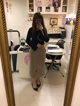 ナタリー(^^)さん（レディース・155cm）の春コーディネート