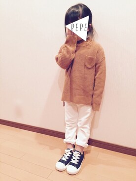 pepeさん（キッズ・100cm）の冬コーディネート