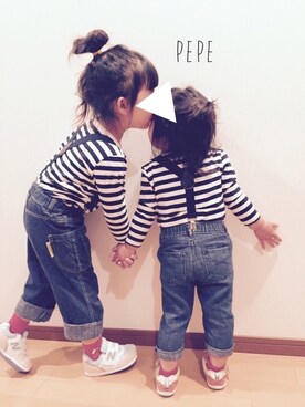 pepeさん（キッズ・100cm）の春コーディネート