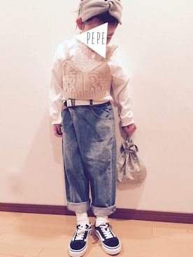 pepeさん(キッズ・110cm)の春コーディネート