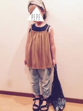 pepeさん（キッズ・110cm）の夏コーディネート