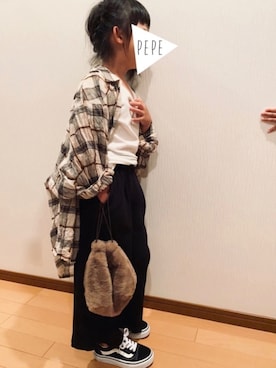 「2019秋チェッカーず」｜pepeさん（キッズ・110cm）の秋コーディネート