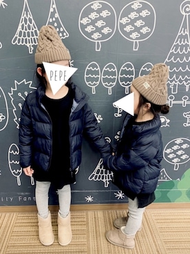 pepeさん（キッズ・110cm）の冬コーディネート