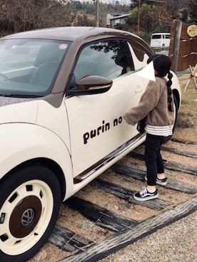 「おでかけ」｜「アイテム（その他アウター）」を使った、pepeさん（キッズ・110cm）の冬コーディネート