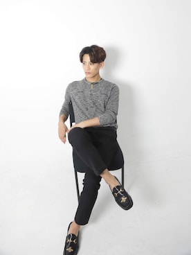 「MISSONI（ミッソーニ）のアイテム」を使った、yuhi0113さん（メンズ・163cm）の冬コーディネート