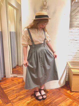 Moteki＊さん（レディース・155cm）の春コーディネート