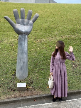 「note et silence （ノートエシロンス）のアイテム（スリッポン）」を使った、mkさん（レディース・157cm）の春コーディネート