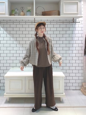 niuさん(レディース・161cm)の秋コーディネート