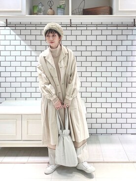 niuさん（レディース・161cm）の冬コーディネート