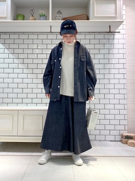 niuさん（レディース・161cm）の春コーディネート