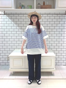 niuさん（レディース・161cm）の夏コーディネート