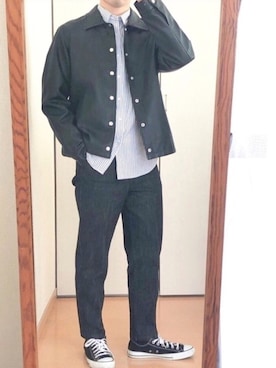 MDさん（メンズ・170cm）の冬コーディネート