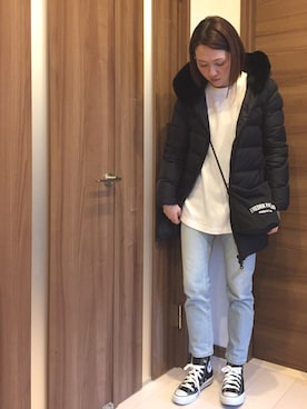 mackoさん（レディース・160cm）の冬コーディネート