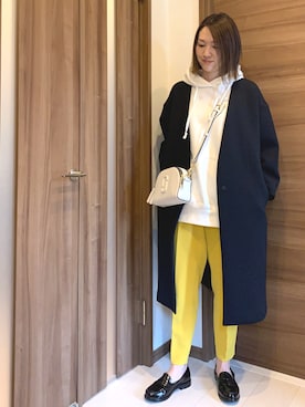 「squady（スカディー）のアイテム」を使った、mackoさん（レディース・160cm）の春コーディネート